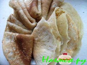 Блинчики на светлом пиве Блинчики на светлом пиве