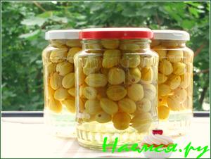 Крыжовник в сиропе Крыжовник в сиропе