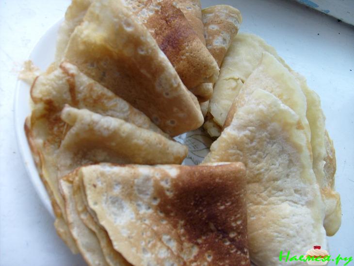 Блинчики на светлом пиве Блинчики на светлом пиве