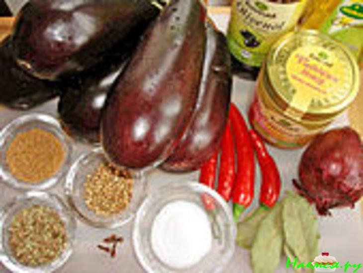 Пикантная заготовка на зиму: прянные баклажаны с мёдом