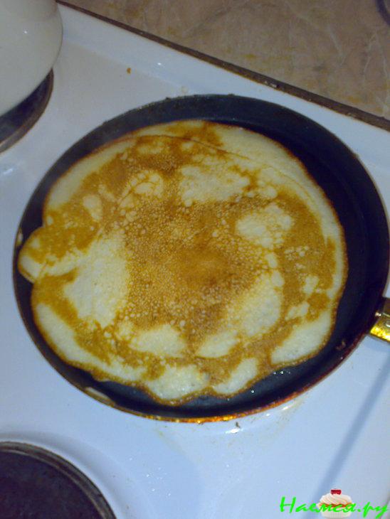 Творожные толстые блины