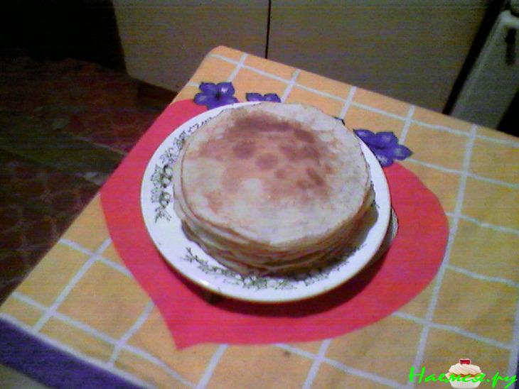 Блинчики пшеничные на пиве и кефире