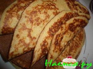 Блины на соке