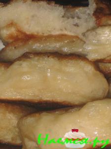 Оладьи на дрожжевом тесте