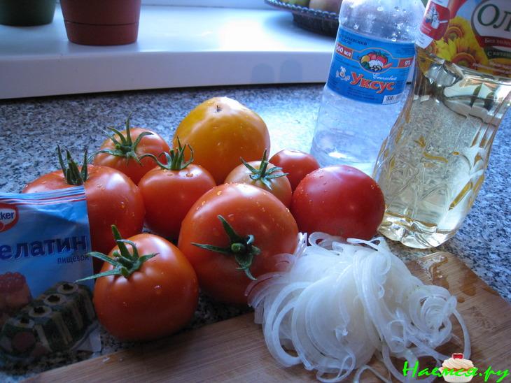 Помидоры десертные (в желе)
