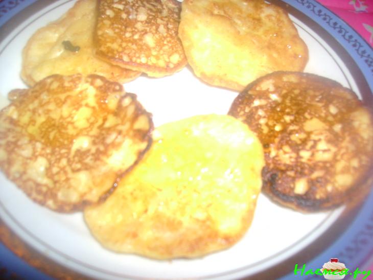 Овсянные мини-блинчики