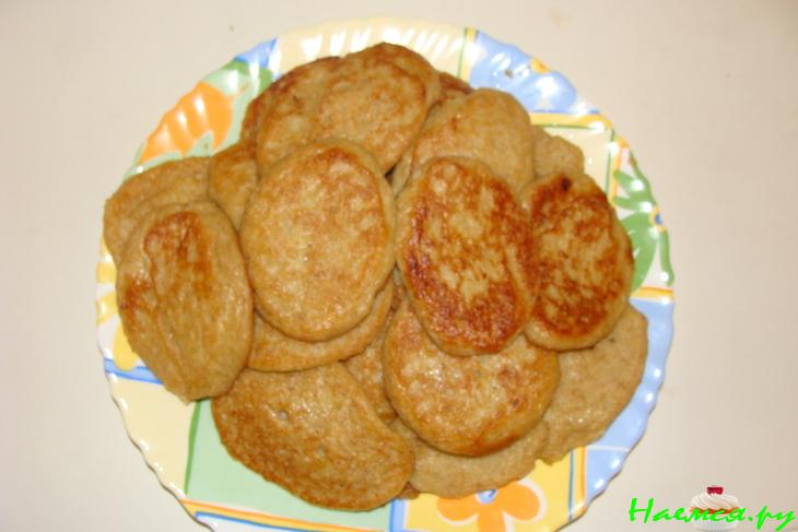 Оладьи овсяные "Вкусные"