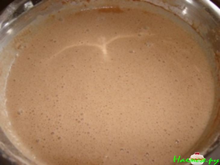 Шоколадные блинчики с шоколадным соусом