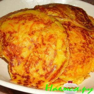 Оладьи с тыквой на кефире