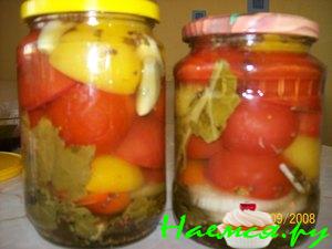 Помидоры в желе (консервация)