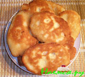 Жареные лепешки в сахаре