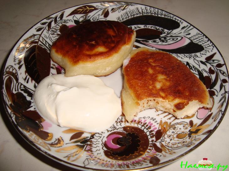 Оладьи манные