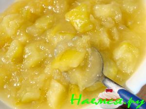 Варенье из цуккини и яблок