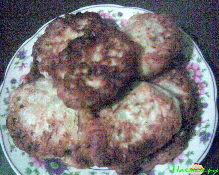 Оладьи кабачковые на майонезе