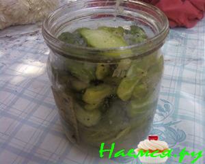 Огурцы в горчичном соусе