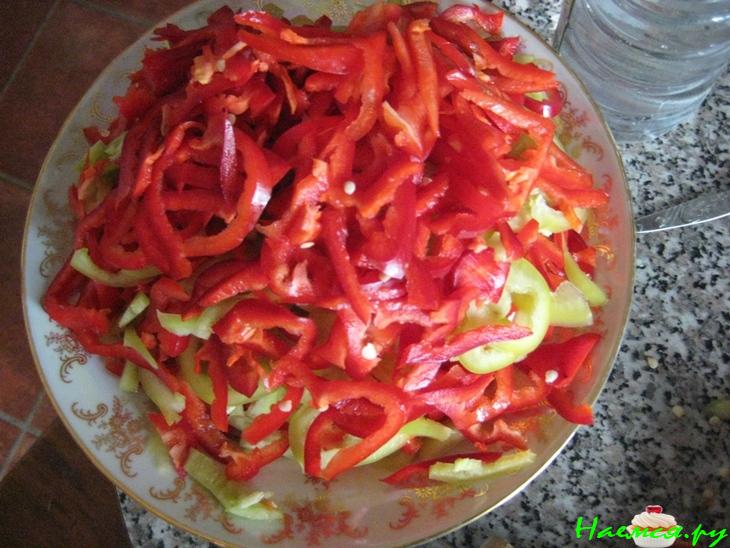 Готовимся к зиме. Салат из зеленых помидор