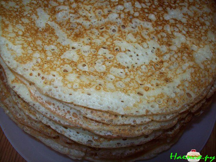 Блины дрожжевые заварные Блины дрожжевые заварные