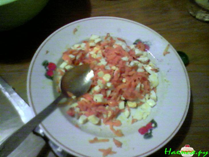 Блинчики с морковью и яйцом (по-иордански)