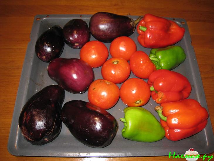 Овощи печеные (для аджипсандала)