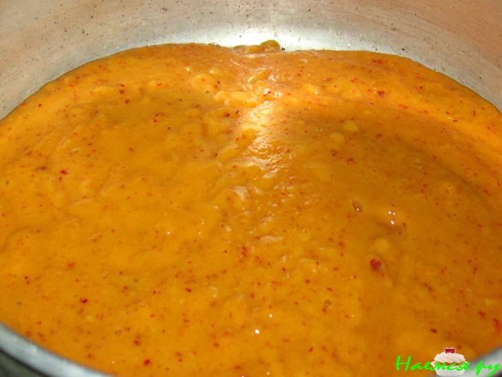 Нектариновое варенье с кофе и ванилью