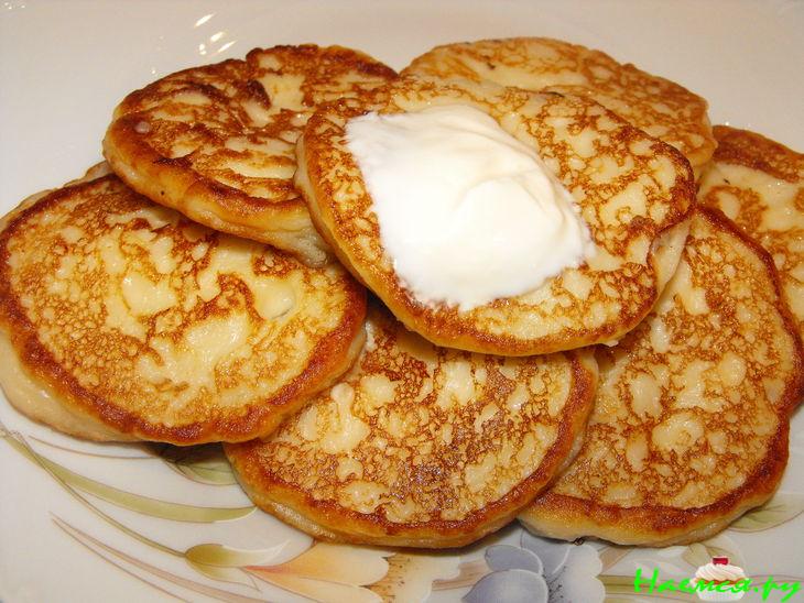 Творожно-йогуртовые оладьи Творожно-йогуртовые оладьи