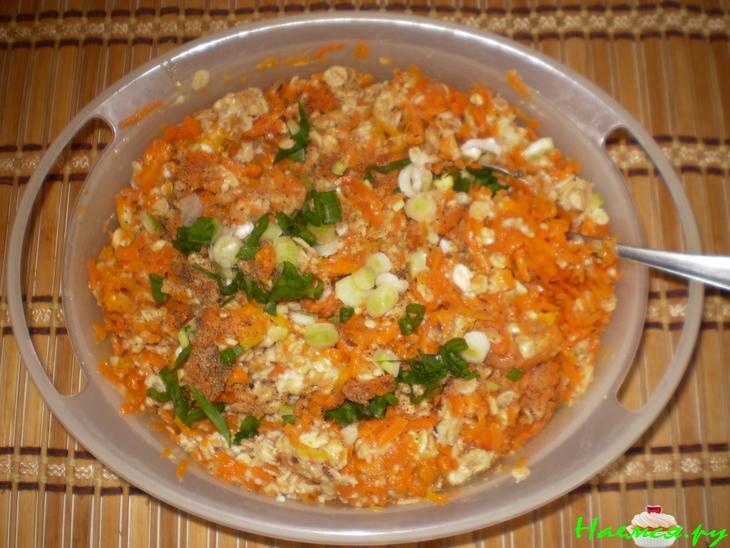 Морковные оладьи Морковные оладьи