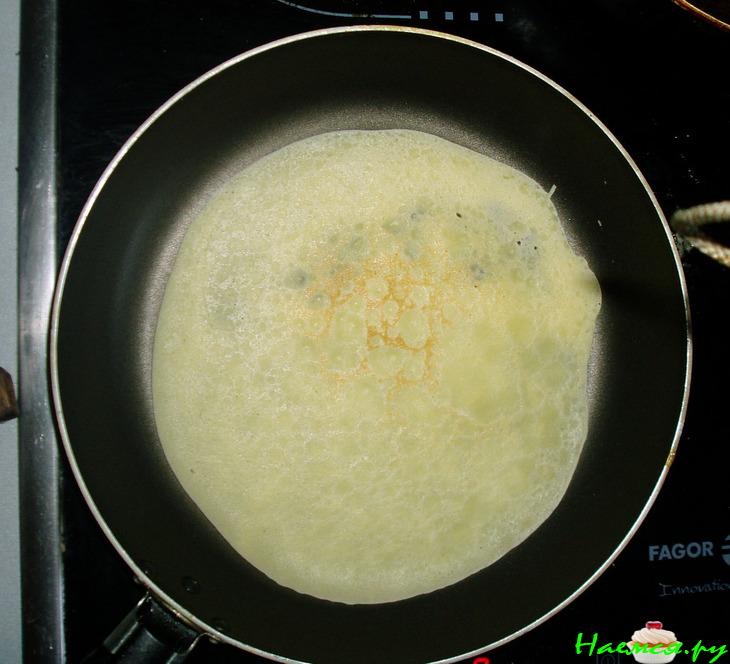 Блинчики с зефирно-банановой начинкой Блинчики с зефирно-банановой начинкой