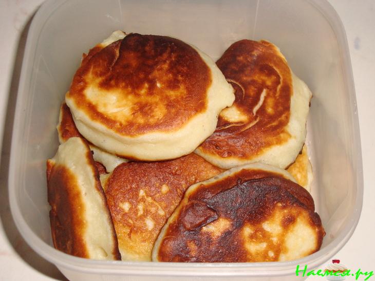 Оладьи манные