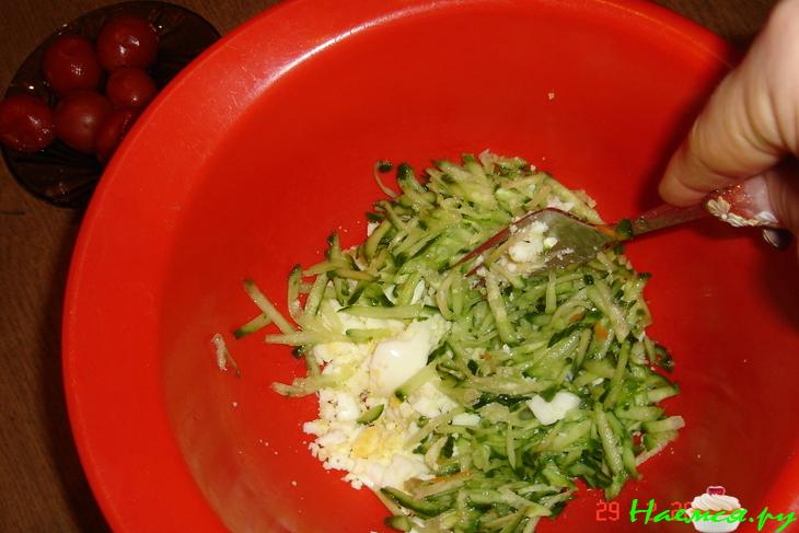 Пирог из гречневых блинов