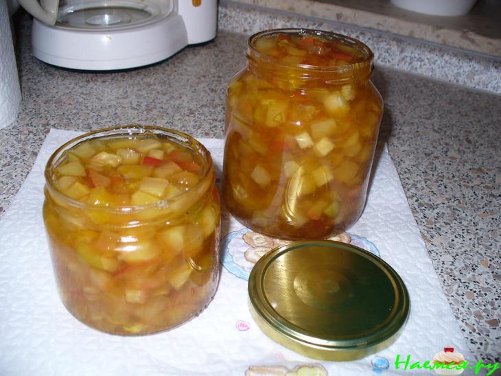 Конфитюр " Запах лета" из яблок и апельсина