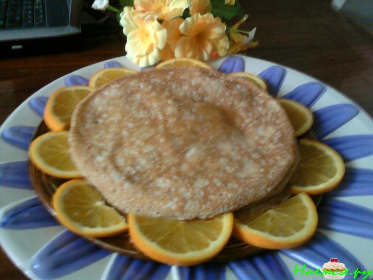 Блинчики "Апельсиновое настроение" Блинчики "Апельсиновое настроение"