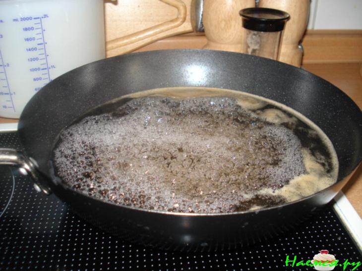 Варенье "Янтарное" - яблочное в карамели с белым шоколадом 