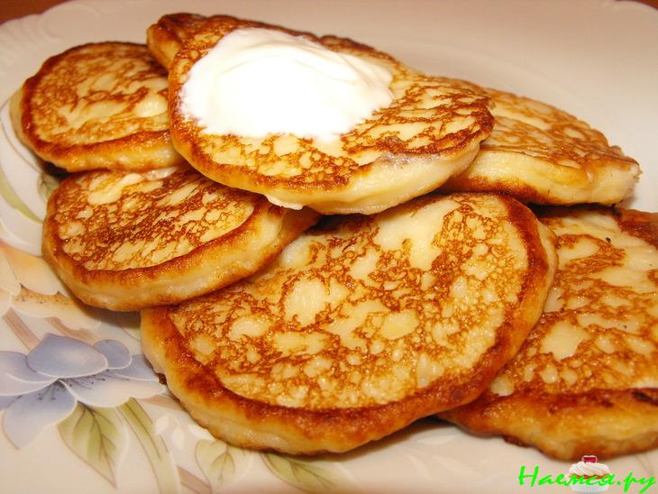 Творожно-йогуртовые оладьи Творожно-йогуртовые оладьи