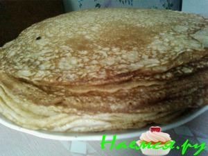 Блины гречневые скороспелые