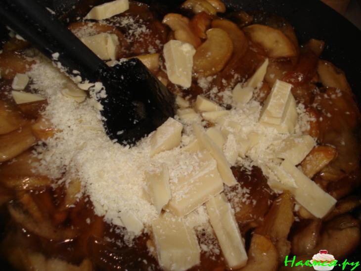 Варенье "Янтарное" - яблочное в карамели с белым шоколадом 