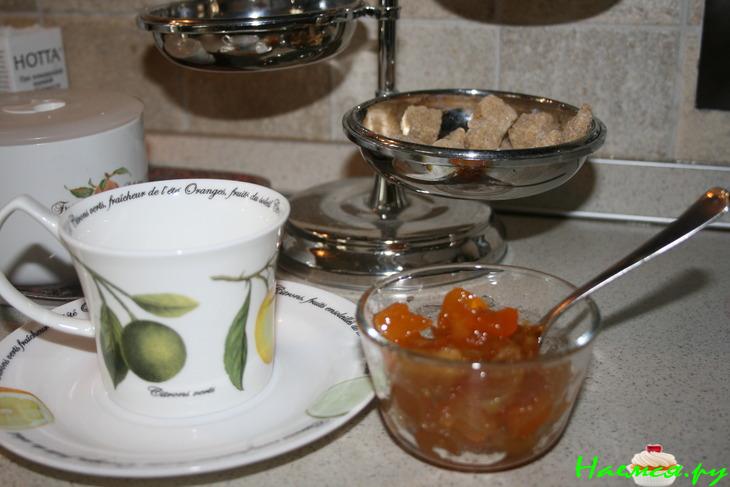 Яблочное варенье с курагой