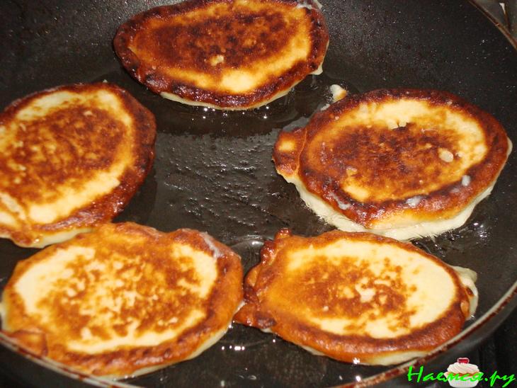 Оладьи манные