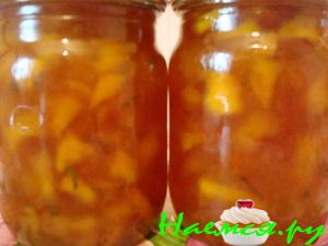 Персиково-апельсиновый конфитюр