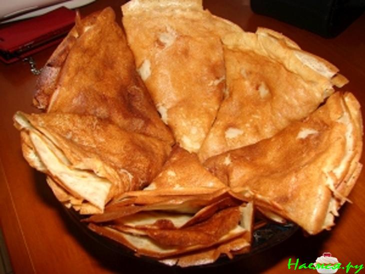 Блинчики с топлёным молоком