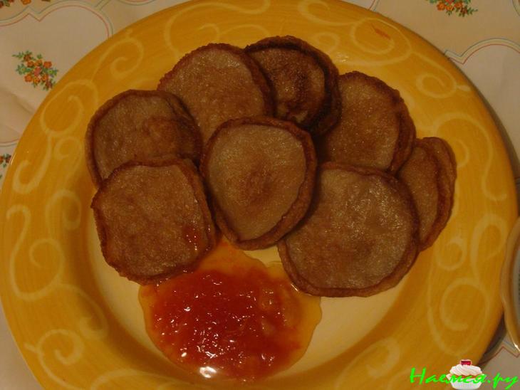 Оладьи с цитрусовым соусом Оладьи с цитрусовым соусом