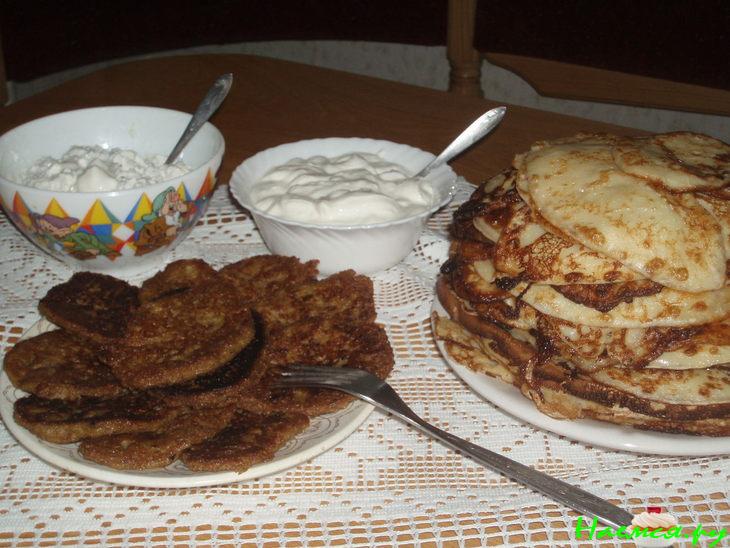 Блинчики из овсянки