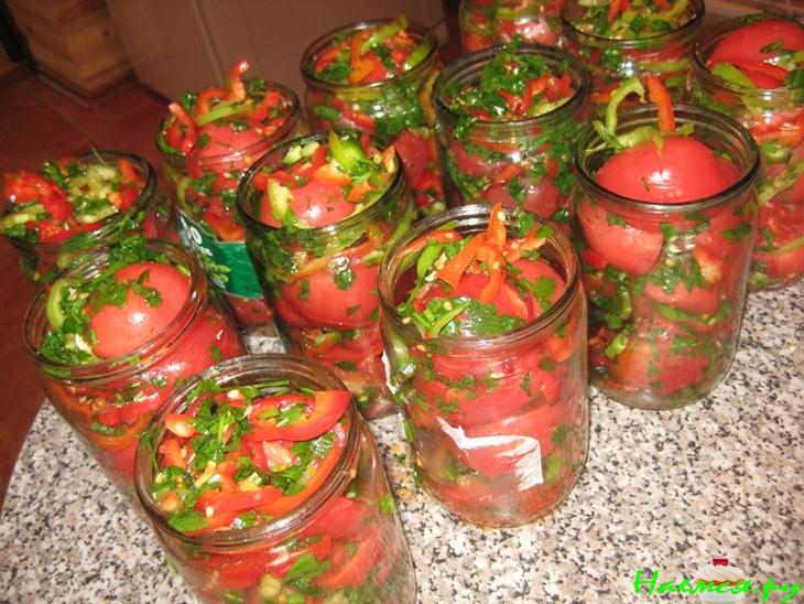 Готовимся к зиме. Солянка из помидор