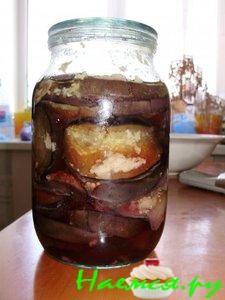 Моринованные быстрые баклажаны