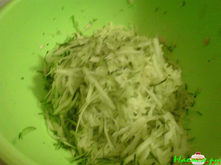 Оладьи кабачковые с ржаной мукой