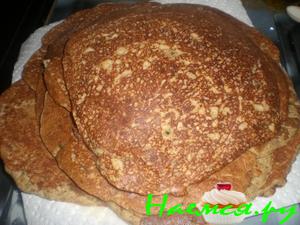 Панкейкс из тыквы Сквош и 3-х видов муки