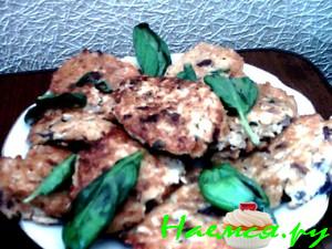 Необычные оладушки или блинчики к бульену