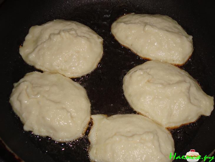 Оладьи манные