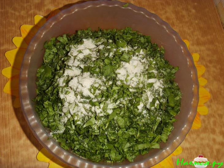 Щавель - заготовка на зиму