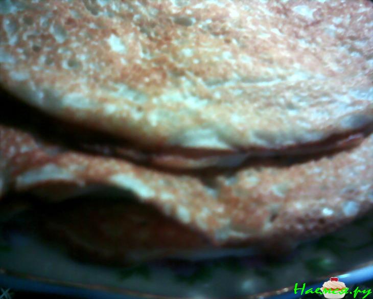 Постные дрожжевые блины Постные дрожжевые блины