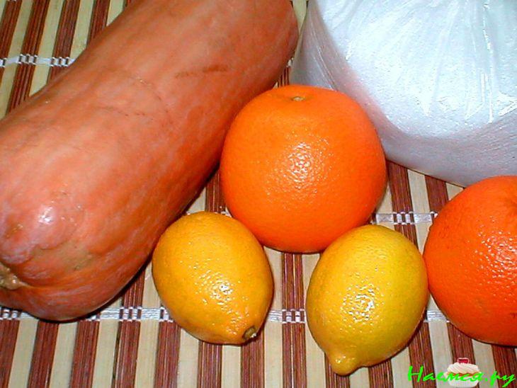 "Холодное" варенье из тыквы